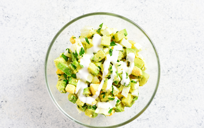 7 Day Meal Plan - avocado and egg salad