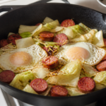 Portuguese Sausage Breakfast Skillet