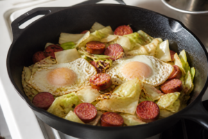 Read more about the article Portuguese Sausage Breakfast Skillet